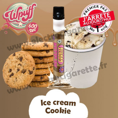 Ice Cream Cookie - Wpuff - Vape Pen - Cigarette jetable