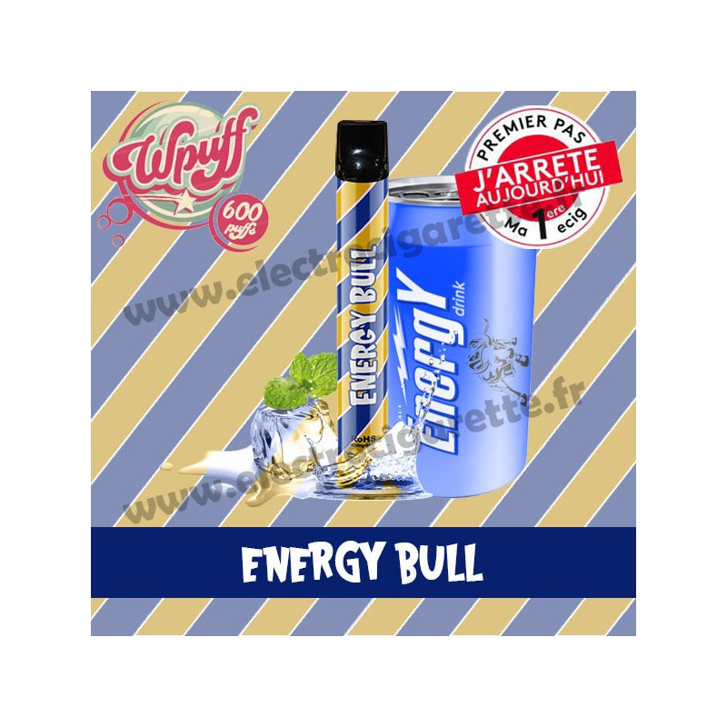Energy Bull - Wpuff - Vape Pen - Cigarette jetable
