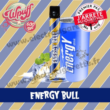 Energy Bull - Wpuff - Vape Pen - Cigarette jetable