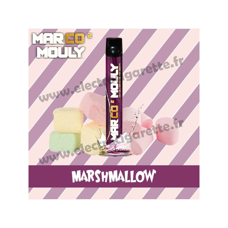 Marshmallow - Wpuff - Marco Mouly - Vape Pen - Cigarette jetable