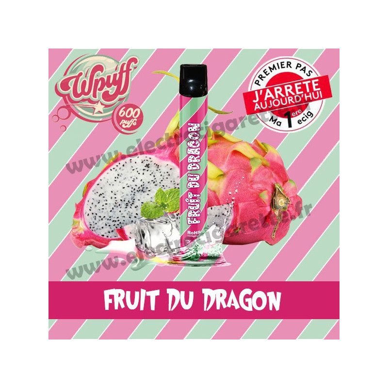 Fruit du Dragon - Wpuff - Vape Pen - Cigarette jetable