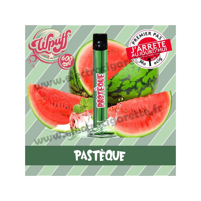 Pastèque - Wpuff - Vape Pen - Cigarette jetable