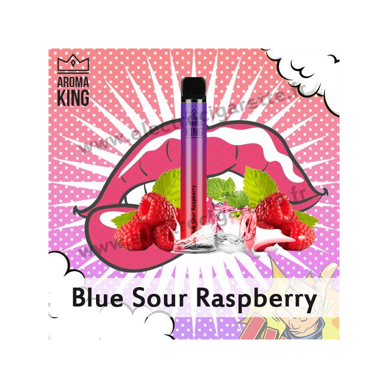 Blue Sour Raspberry - Aroma King - Vape Pen - Cigarette jetable