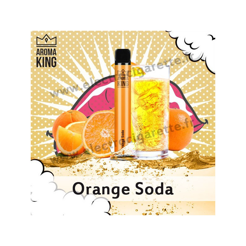 Orange Soda - Aroma King - Vape Pen - Cigarette jetable