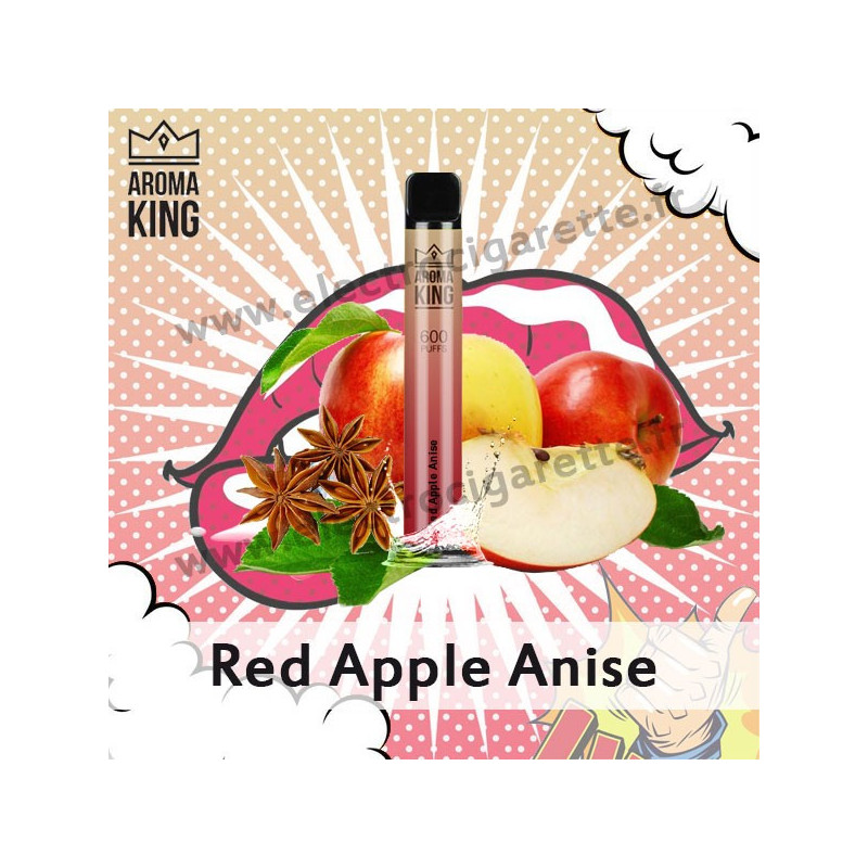 Red Apple Anise - Aroma King - Vape Pen - Cigarette jetable