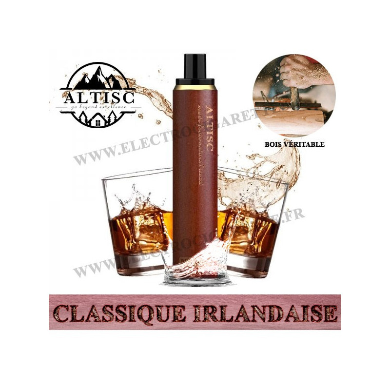 Classique Irlandaise - Puff Notus 1500 - Altisc - Vape Pen - Cigarette jetable