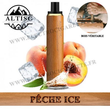 Pêche Ice - Puff Notus 1500 - Altisc - Vape Pen - Cigarette jetable