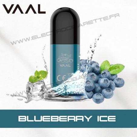 Blueberry Ice - Myrtille Givrée - VAAL Q Bar - Joyetech - Vape Pen - Cigarette jetable