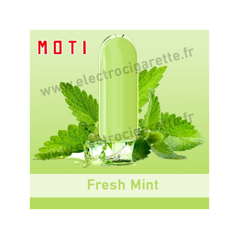 Fresh Mint - Moti Pop - Moti - Vape Pen - Cigarette jetable
