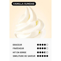 Infos sur la saveur Vanilla Sundae - Moti Pop - Moti - Vape Pen - Cigarette jetable