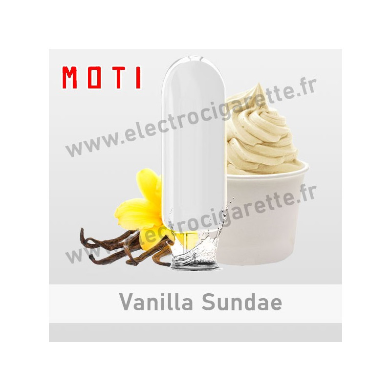 Vanilla Sundae - Moti Pop - Moti - Vape Pen - Cigarette jetable