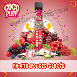 Fruits Rouges Glacés - Coco Puff - Vape Pen - Cigarette jetable