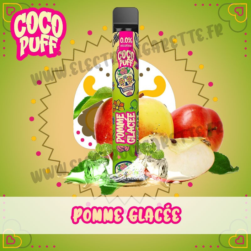 Pomme Glacée - Coco Puff - Vape Pen - Cigarette jetable