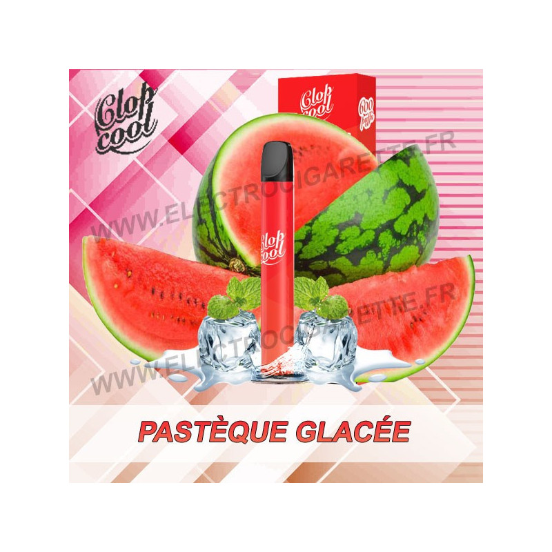 Pastèque Glacée - Clop Cool - Vape Pen - Cigarette jetable