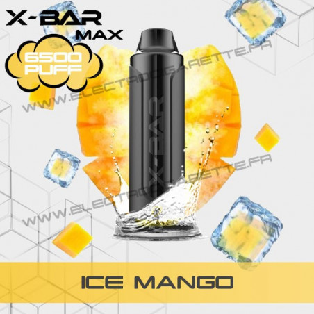 Ice Mango - X-Bar Max - Vape Pen - Cigarette jetable