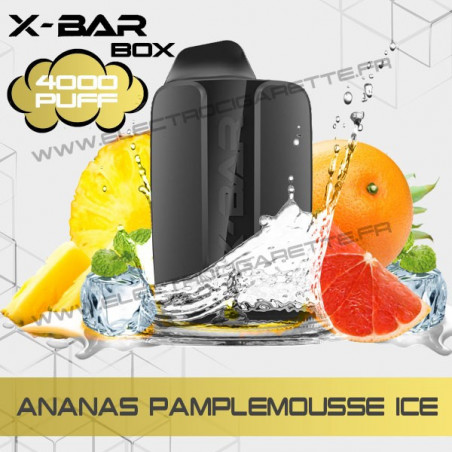 Ananas Pamplemousse Ice - X-Bar Box - Vape Pen - Cigarette jetable