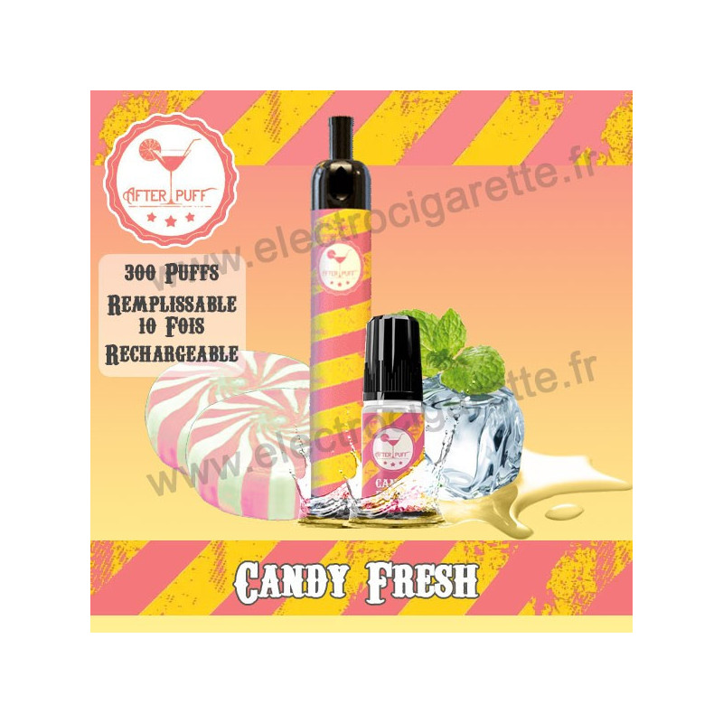 Candy Fresh - After Puff - Vape Pen - Cigarette Semi-Jetable