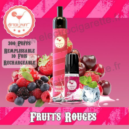 Fruits Rouges - After Puff - Vape Pen - Cigarette Semi-Jetable