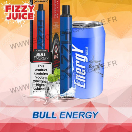 Bull Energy - Fizzy Juice Bar - Vape Pen - Cigarette jetable