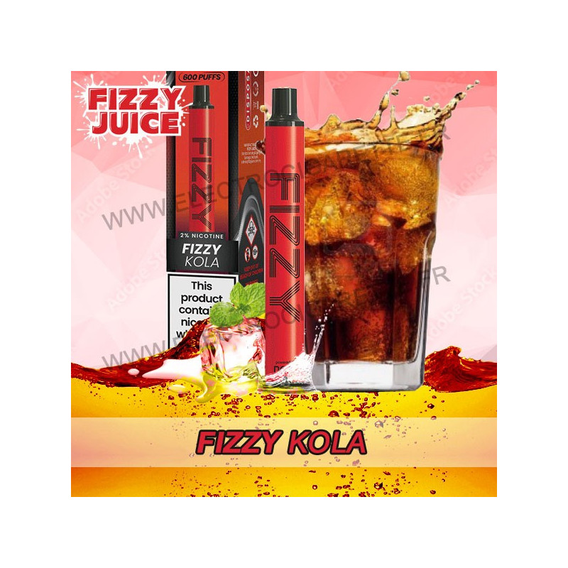 Fizzy Kola - Fizzy Juice Bar - Vape Pen - Cigarette jetable