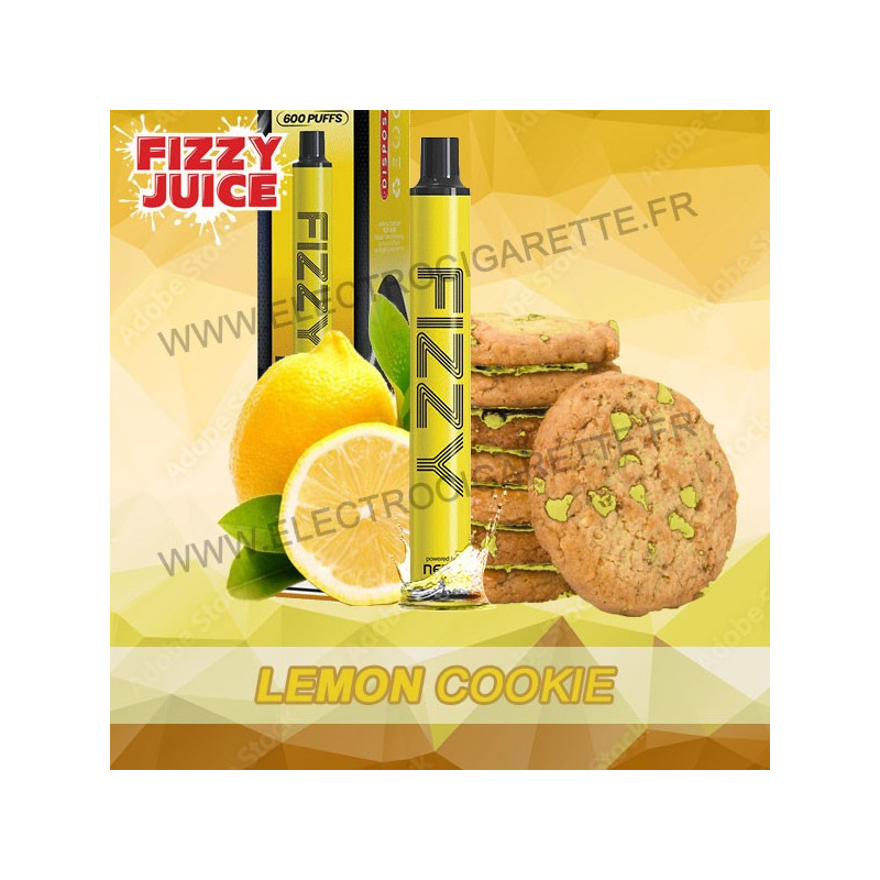 Lemon Cookie - Fizzy Juice Bar - Vape Pen - Cigarette jetable