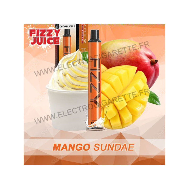 Mango Sundae - Fizzy Juice Bar - Vape Pen - Cigarette jetable