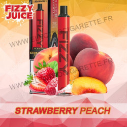 Strawberry Peach - Fizzy Juice Bar - Vape Pen - Cigarette jetable