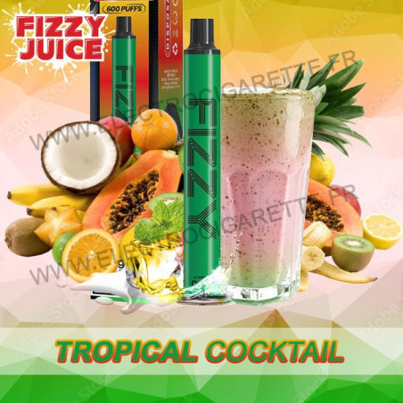 Tropical Cocktail - Fizzy Juice Bar - Vape Pen - Cigarette jetable