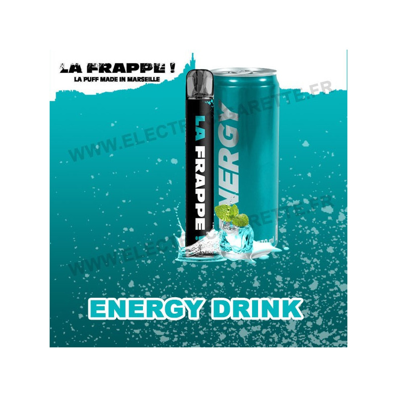 Energy Drink - Puff La Frappe - Vape Pen - Cigarette jetable - 600 bouffées