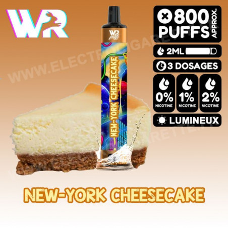 New-York Cheesecake - White Rabbit Puff - 800 Puffs - Vape Pen - Cigarette jetable