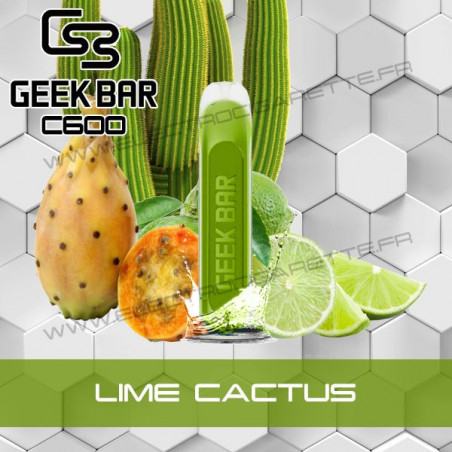 Lime Cactus - Geek Bar C600 - Geek Vape - Vape Pen - Cigarette jetable