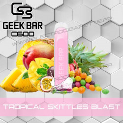 Tropical Skittles Blast - Geek Bar C600 - Geek Vape - Vape Pen - Cigarette jetable