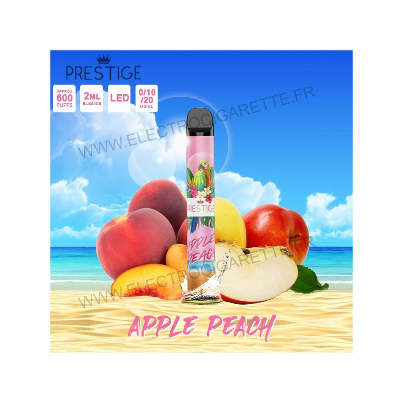 Apple Peach - Prestige Puff - Vape Pen - Cigarette jetable
