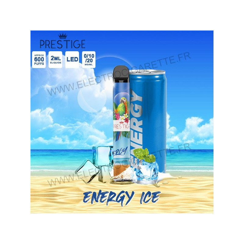 Energy Ice - Prestige Puff - Vape Pen - Cigarette jetable