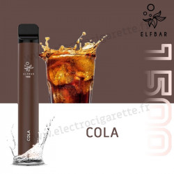 Cola - Elf Bar 1500 - 850mah 4.8ml - Vape Pen - Cigarette jetable