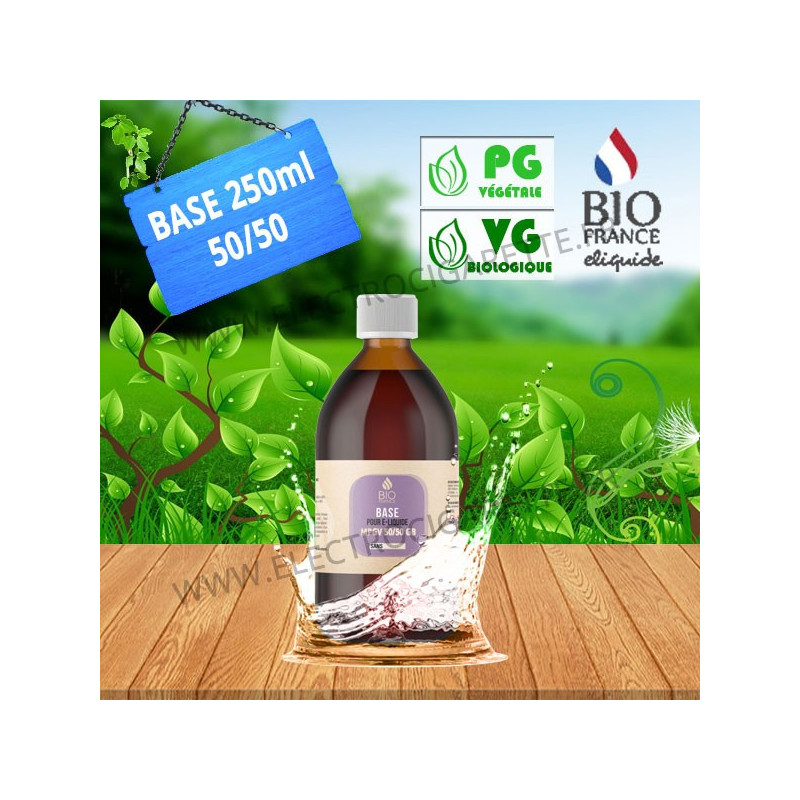 Base e-liquide - Bio France - 250 ml - 50/50