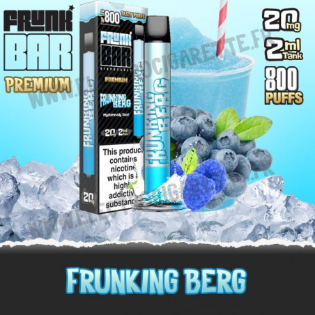 Frunking Berg - Frunk Bar Premium - Vape Pen - Cigarette jetable
