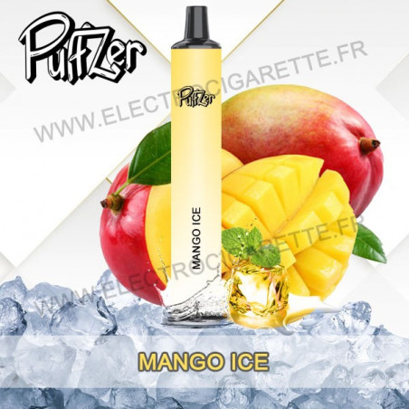 Mango Ice - Puffzer - Vape Pen - Puff Cigarette jetable - 600 puffs