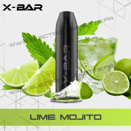 Lime Mojito - X-Bar - Vape Pen - Cigarette jetable