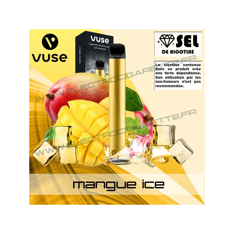 Mangue Ice - Cigarette Jetable - Puff Vuse - 500 puffs