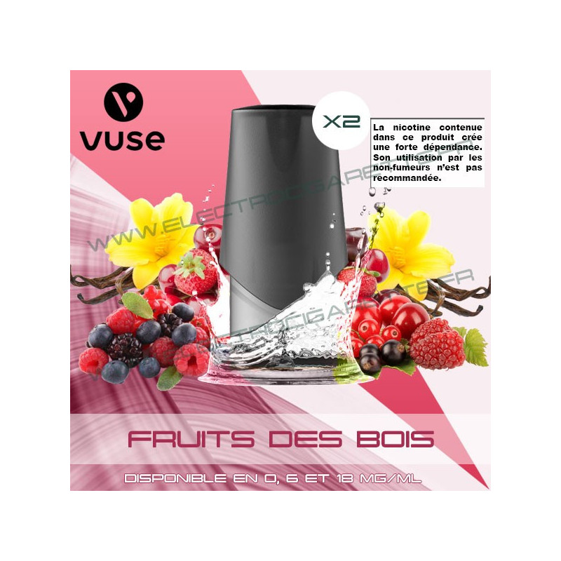 Cartouche EPEN3 Pod Vype ePen 3 Fruits des bois - 2 x Capsules - Vuse (ex Vype)