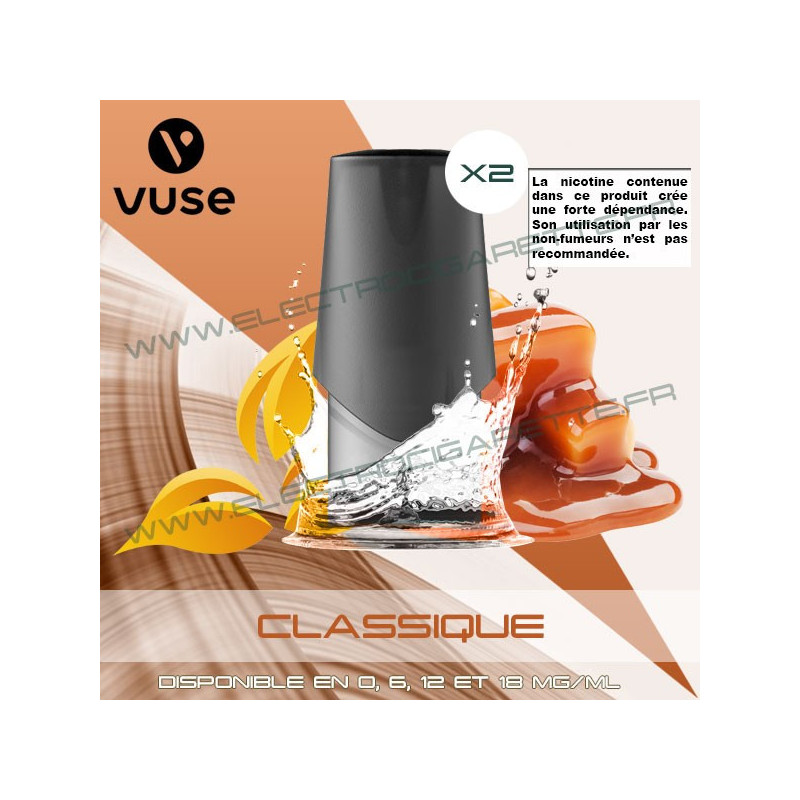 Cartouche EPEN3 Pod Vype ePen 3 Classique - 2 x Capsules - Vuse (ex Vype)