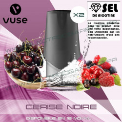 Cartouche EPEN3PRO Pod Vype ePen 3 Pro Cerise Noire - 2 x Capsules - Vuse (ex Vype) - Sel de nicotine