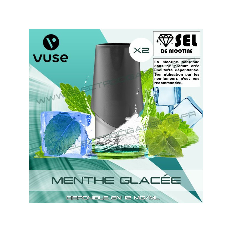Cartouche EPEN3PRO Pod Vype ePen 3 Pro Menthe Glacée - 2 x Capsules - Vuse (ex Vype) - Sel de nicotine