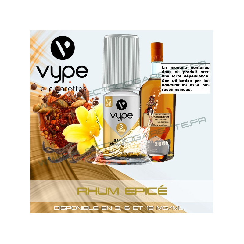 Rhum Epicé - Signature - Vuse (ex Vype) - 10 ml
