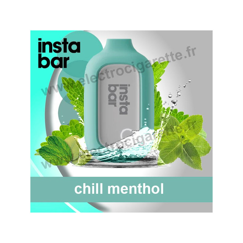 Chill Menthol - Instabar - Vape Pen - Cigarette jetable