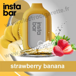 Strawberry Banana - Instabar - Vape Pen - Cigarette jetable