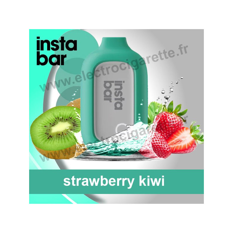 Strawberry Kiwi - Instabar - Vape Pen - Cigarette jetable
