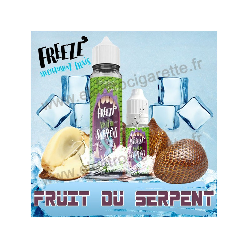 Freeze Fruit du Serpent - Liquideo - 10 et 50 ml