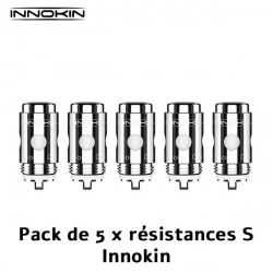 Pack de 5 x résistances S en 0.6 Ohm - INNOKIN